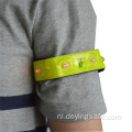 Reflecterende armband met led-verlichting aan de zijkant